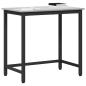Preview: Tisch Graues Sonoma 100 x 50 x 76,5 cm