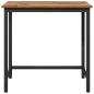Preview: Tisch Altholz 100 x 50 x 76,5 cm Ingenieure Holz und Stahl