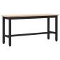Preview: Esstische 100 x 32,5 x 49 cm 2 stk. Massives Kiefernholz Natur