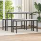 Preview: ARDEBO.de - Esstischbank 100 x 32,5 x 49 cm 2 stk. Massives Kiefernholz