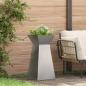 Preview: ARDEBO.de - Säulen Pflanzer 2 stk. Silber 35 x 35 x 73 cm Edelstahl