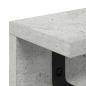 Preview: Wandmontierter nachttisch Wandhalterung Beton Grau