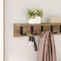 Preview: Wandmontierter nachttisch Wandhalterung Artisan-Eiche