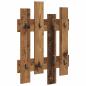 Preview: Wandmontierter nachttisch Wandhalterung Altholz 60 x 3 x 82 cm