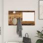 Preview: ARDEBO.de - Wandmontierter nachttisch Wandhalterung Altholz 90 x 10 x 50 cm