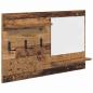 Preview: Wandmontierter nachttisch Wandhalterung Altholz 90 x 10 x 50 cm