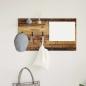 Preview: Wandmontierter nachttisch Wandhalterung Altholz 90 x 10 x 50 cm