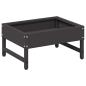 Preview: Vogel-Feeder Schwarz 34 x 26 x 16 cm Kaltgewalzter Stahl