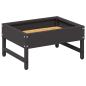 Preview: Vogel-Feeder Schwarz 34 x 26 x 16 cm Kaltgewalzter Stahl