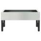 Preview: Vogel-Feeder Silber 34 x 26 x 16 cm Verzinkter Stahl