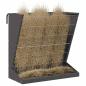 Preview: Heu Futterspender Schwarz 71 x 33 x 70 cm 5 kg
