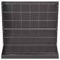 Preview: Heu Futterspender Schwarz 71 x 33 x 70 cm 5 kg