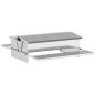 Preview: Hühnertretfeeder Silber 75 x 53 x 20,5 cm 10 kg