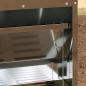 Preview: Hühnertretfeeder Silber 33 x 42 x 40 cm 10 kg Verzinkter Stahl