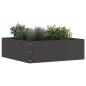 Preview: Rasenkante 40 x 40 x 13 cm Stahl Schwarz