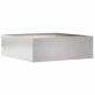 Preview: Rasenkante 6 stk. 40 x 40 x 13 cm Edelstahl Silber