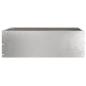 Preview: Rasenkante 6 stk. 40 x 40 x 13 cm Edelstahl Silber