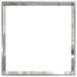 Preview: Raseneinfassung Silber 40 x 40 x 13 cm Verzinkter Stahl