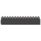 Preview: Rasenkanten 10 stk. 103 x 0,05 x 22 cm Stahl Schwarz