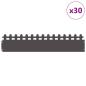 Preview: Rasenkanten 30 stk. 103 x 0,05 x 22 cm Stahl Schwarz