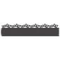Preview: Rasenkanten 30 stk. 103 x 0,05 x 22 cm Stahl Schwarz