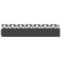 Preview: Rasenkanten 20 stk. 103 x 0,05 x 22 cm Stahl Schwarz