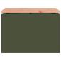 Preview: Gartenbank Olive Grün 60 x 40 x 43 cm