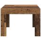 Preview: Couchtisch Altholz 50 x 50 x 35 cm Holzwerkstoff