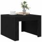 Preview: Couchtisch Schwarz Eichen-Optik 50 x 50 x 35 cm Holzwerkstoff