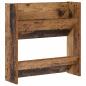 Preview: Schuhschrank 60 x 18 x 60 cm Holzwerkstoff Altholz
