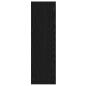 Preview: Schuhschrank 60 x 18 x 60 cm Holzwerkstoff Schwarz Eichen-Optik