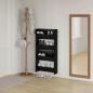 Preview: Schuhschrank 2 stk. 60 x 18 x 60 cm Holzwerkstoff