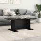 Preview: Couchtisch Schwarz Eichen-Optik 103.5 x 60 x 40 cm