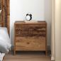 Preview: Nachttisch Altholz 45 x 34 x 44,5 cm Holzwerkstoff