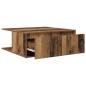 Preview: Couchtisch Altholz 80 x 80 x 31 cm Holzwerkstoff