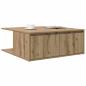 Preview: Couchtisch Artisan-Eiche 80 x 80 x 31 cm Holzwerkstoff