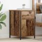 Preview: ARDEBO.de - Nachttisch 2 stk. Altholz 40 x 42 x 60 cm Holzwerkstoff
