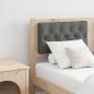Preview: ARDEBO.de - Kopfteil Braun und Dunkelgrau 150 cm Massivholz Kiefer