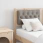 Preview: ARDEBO.de - Kopfteil Sonstiges Braun und Taupe 150 cm Massivholz Kiefer