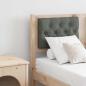 Preview: ARDEBO.de - Kopfteil Braun und Dunkelgrau 120 cm Massivholz Kiefer