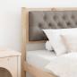 Preview: ARDEBO.de - Kopfteil Sonstiges Braun und Taupe 90 cm Massivholz Kiefer