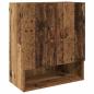 Preview: Wandschrank 60 x 31 x 70 cm Holzwerkstoff Altholz