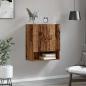 Preview: Wandschrank 60 x 31 x 70 cm Holzwerkstoff Altholz