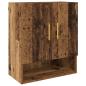 Preview: Wandschrank 60 x 31 x 70 cm Holzwerkstoff Altholz