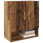 Preview: Wandschrank 60 x 31 x 70 cm Holzwerkstoff Altholz