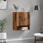 Preview: Wandschrank 60 x 31 x 70 cm Holzwerkstoff Altholz