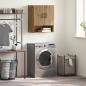 Preview: ARDEBO.de - Wandschrank 60 x 31 x 70 cm Holzwerkstoff Artisan-Eiche