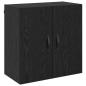 Preview: Wandschrank 60 x 31 x 60 cm Holzwerkstoff Schwarz Eichen-Optik