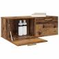 Preview: Wandschrank 100 x 36,5 x 35 cm Holzwerkstoff Altholz