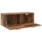 Preview: Wandschrank 100 x 36,5 x 35 cm Holzwerkstoff Altholz